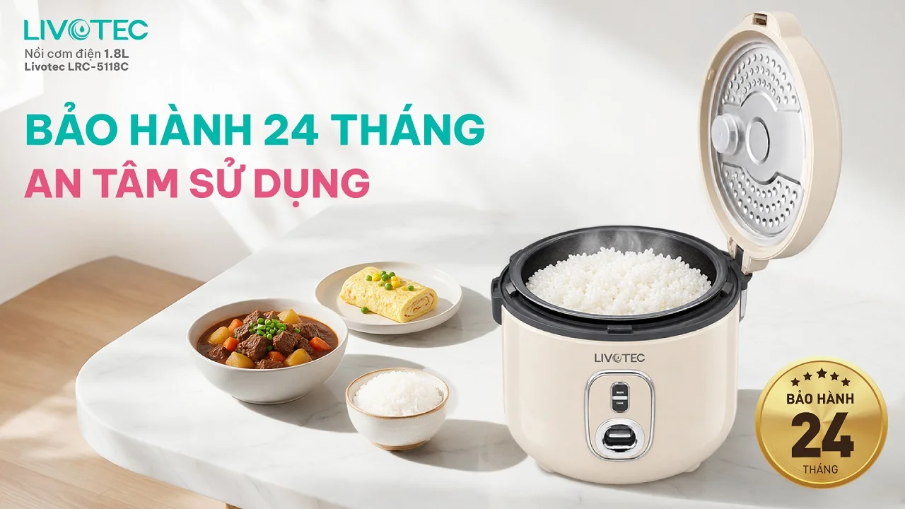 Livotec LRC-5118C bảo hành chính hãng 24 tháng