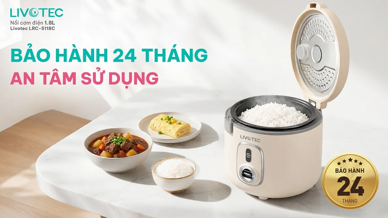 Livotec LRC-5118C bảo hành chính hãng 24 tháng