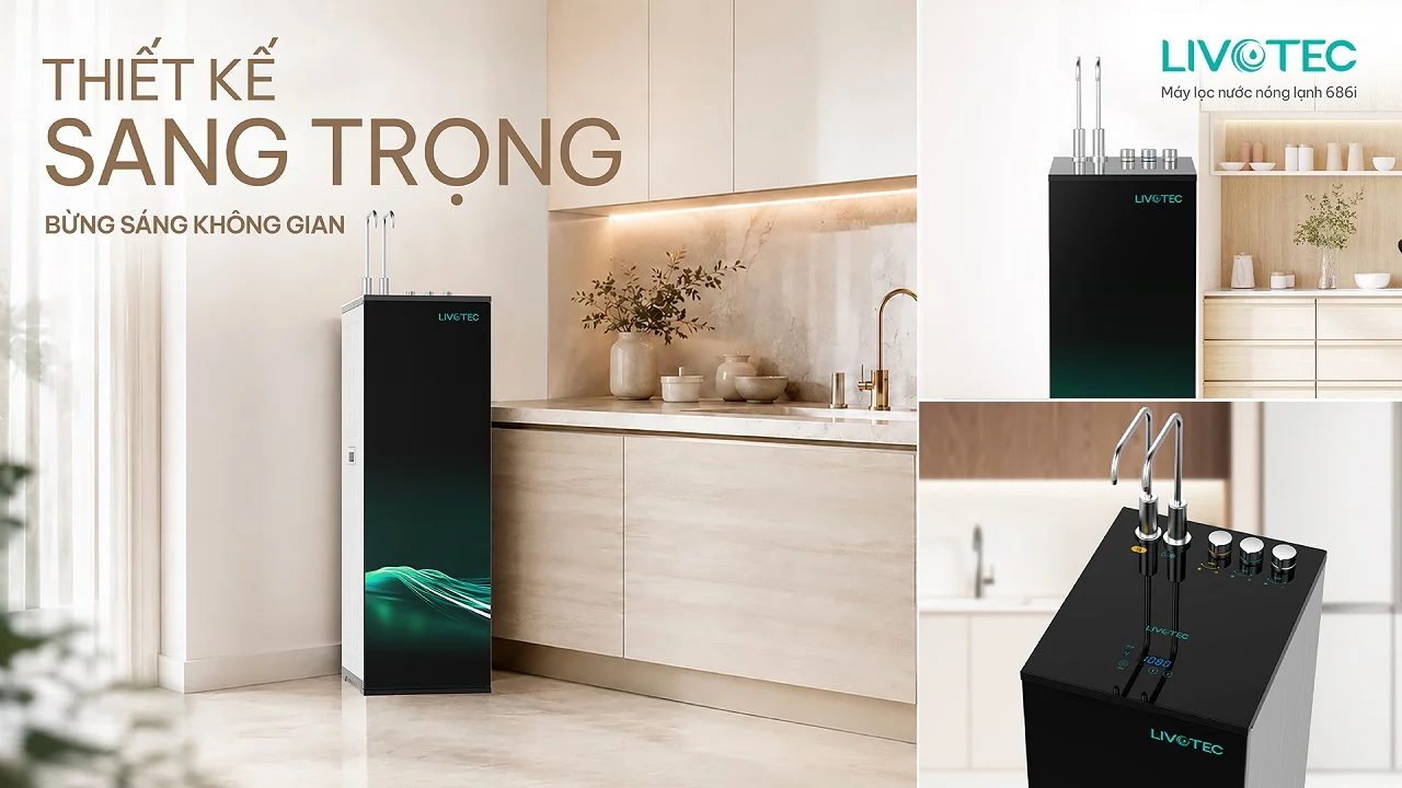 Livotec 686i thiết kế hiện đại, tinh tế cho nhiều không gian