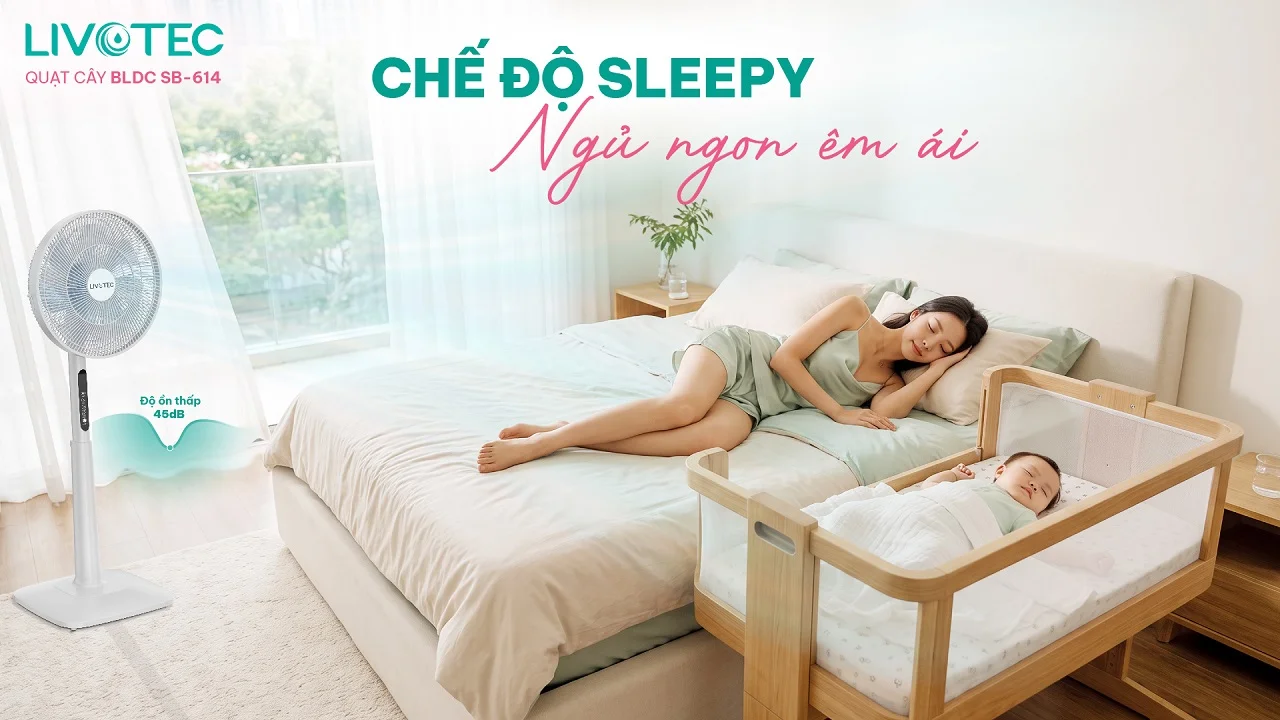 Livotec SB-614 chế độ Sleepy dễ chịu khi ngủ