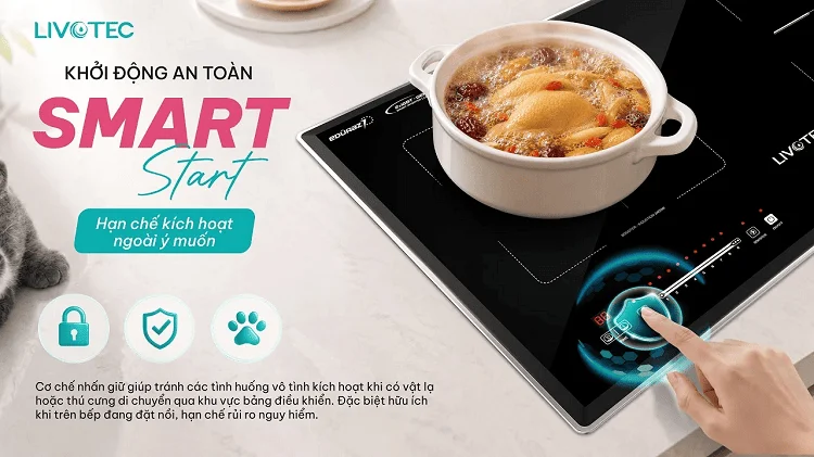 Smart Start chống kích hoạt bếp ngoài ý muốn