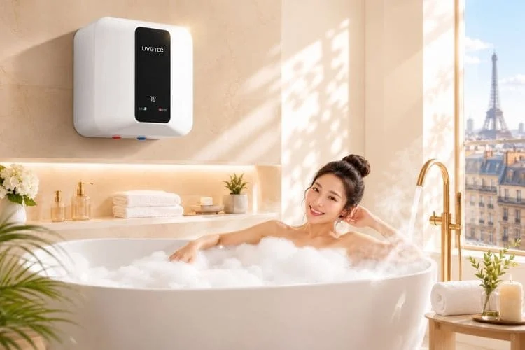 Bình nước nóng gián tiếp tương thích với nhiều không gian