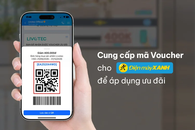 Cung cấp mã voucher cho Điện Máy Xanh