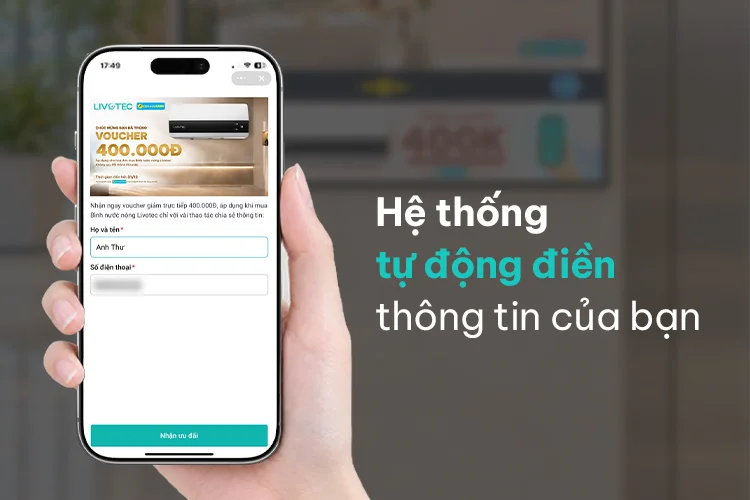 Hệ thống Zalo OA tự động điền thông tin