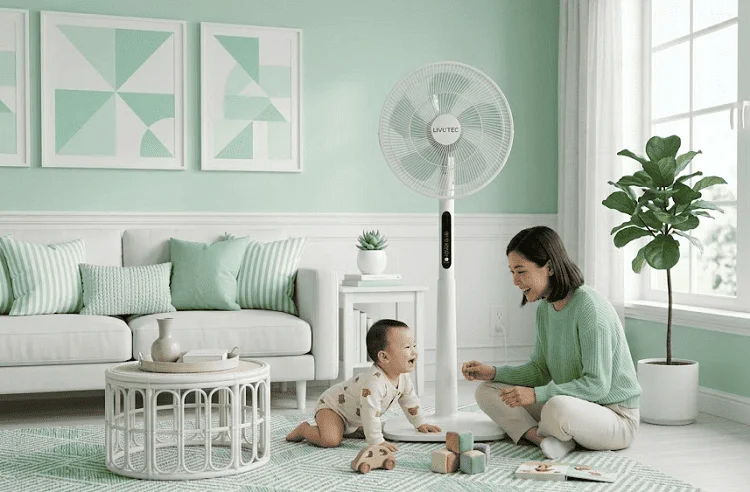 Quạt BLDC phù hợp với gia đình