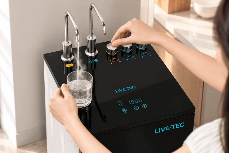 Lấy lượng nước vừa đủ dùng