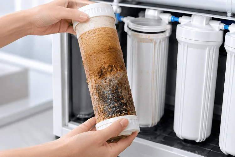 Máy lọc nước tắc lõi lọc thô 1-2-3