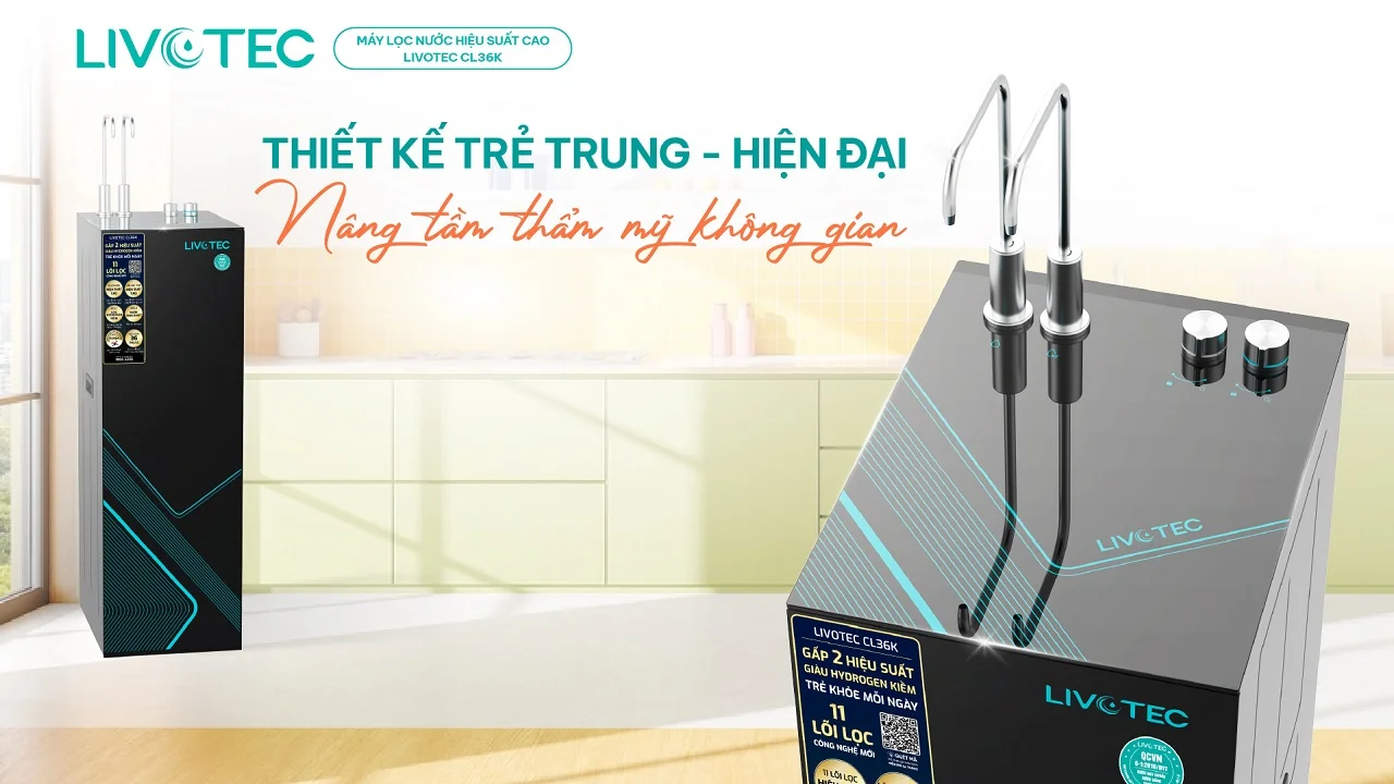 may-loc-nuoc-livotec-cl36k-thiet-ke-tre-trung-hien-dai