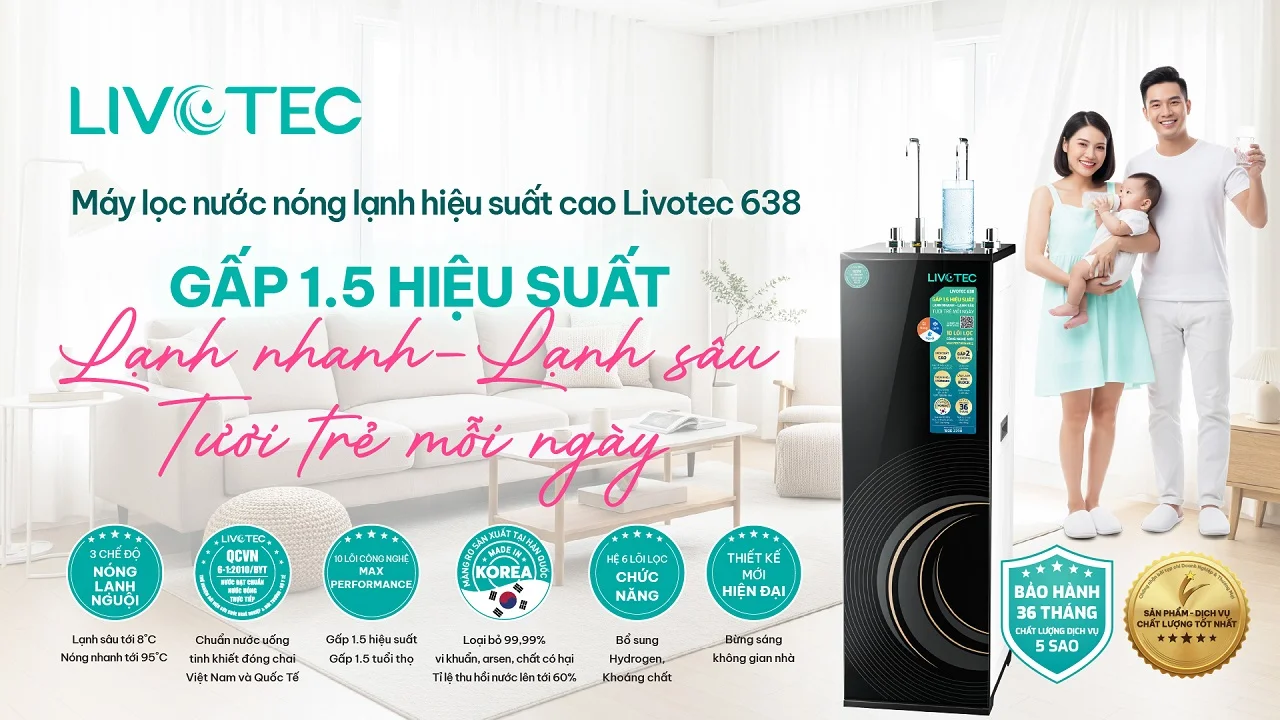 may-loc-nuoc-nong-lanh-livotec-638-hieu-suat-cao