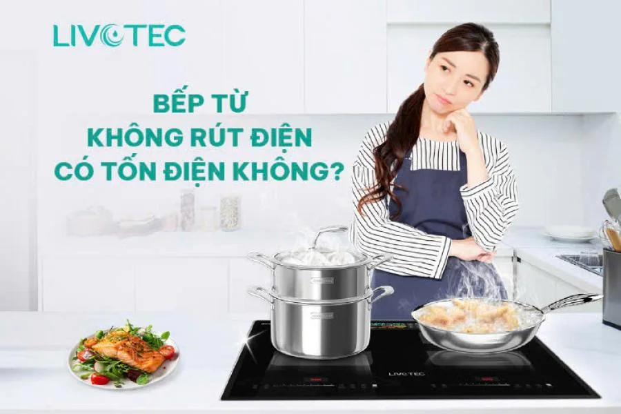 Tìm hiểu ngay: Bếp từ không rút điện có tốn điện không?