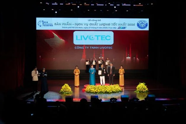 livotec-dat-giai-san-pham-dich-vu-chat-luong-tot-nhat-2025