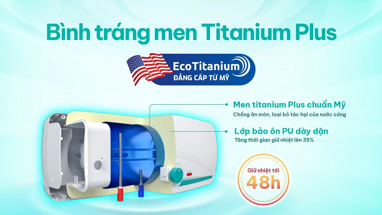 Livotec LWH-ID20 bình tráng men