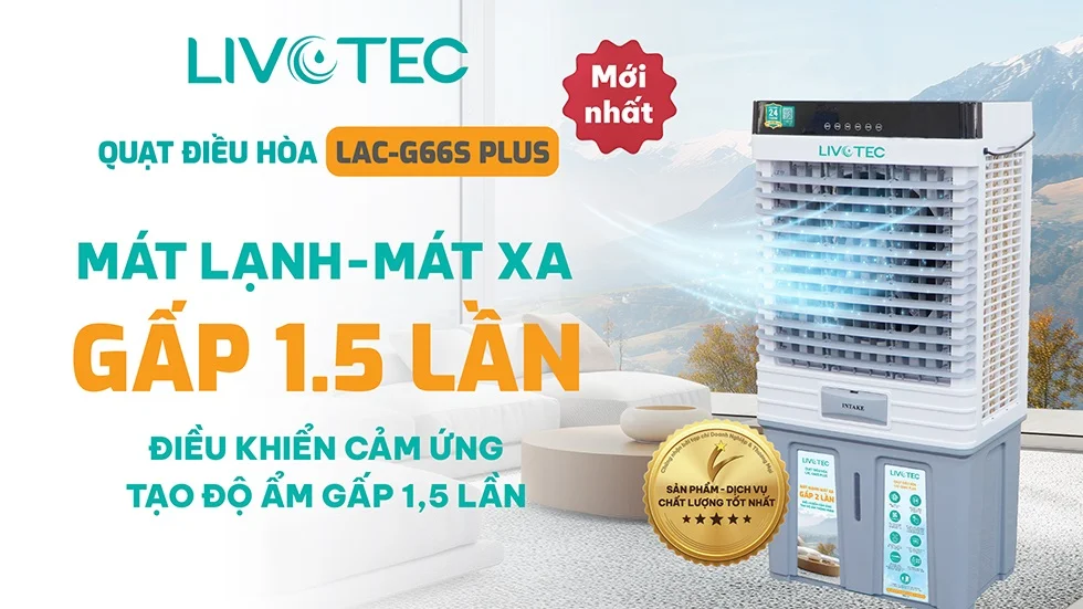 Quạt điều hòa Livotec LAC-G66S