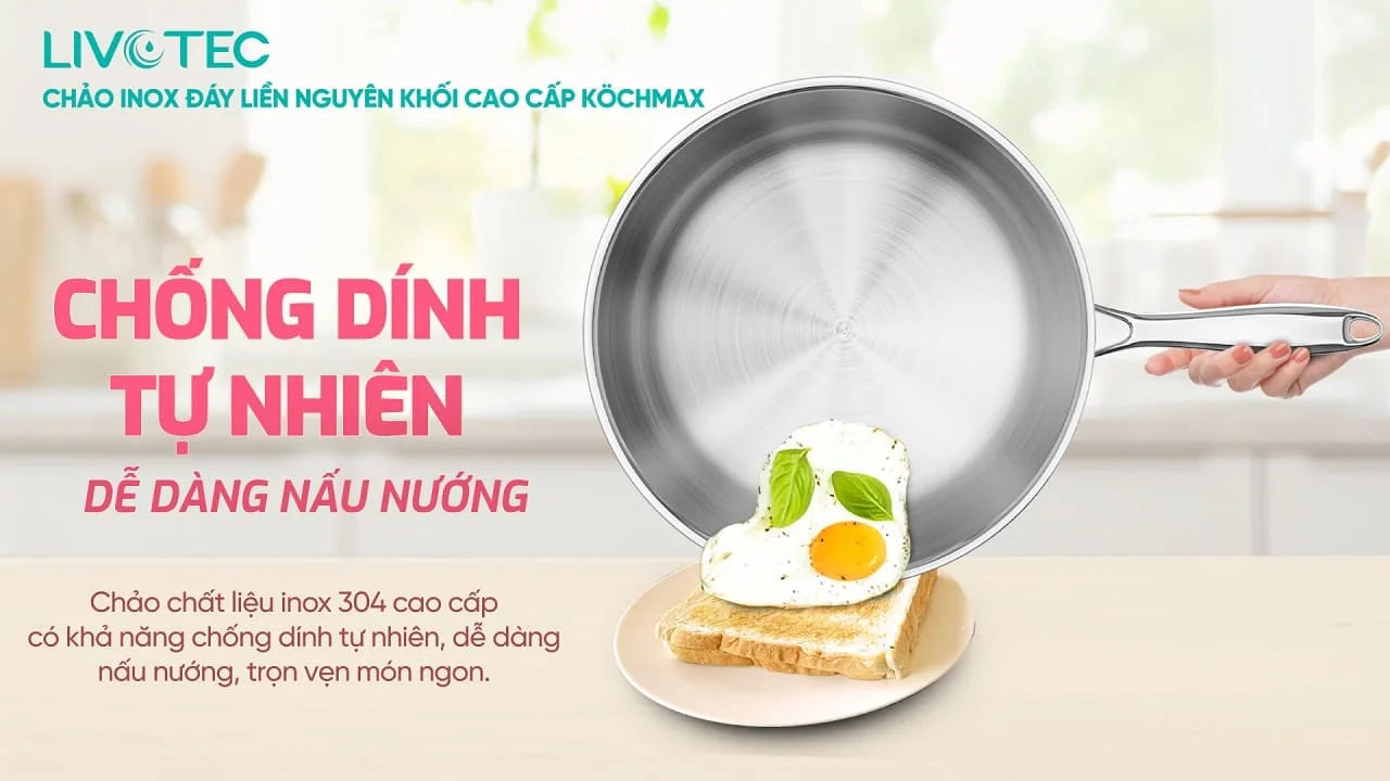 Chảo KOCHMAX KMP-28 chống dính tự nhiên
