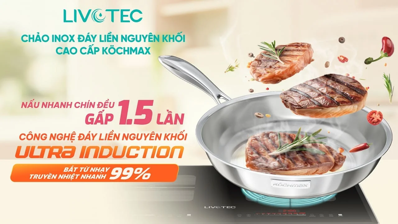 KOCHMAX KMP-28 tích hợp công nghệ Ultra Induction hiện đại