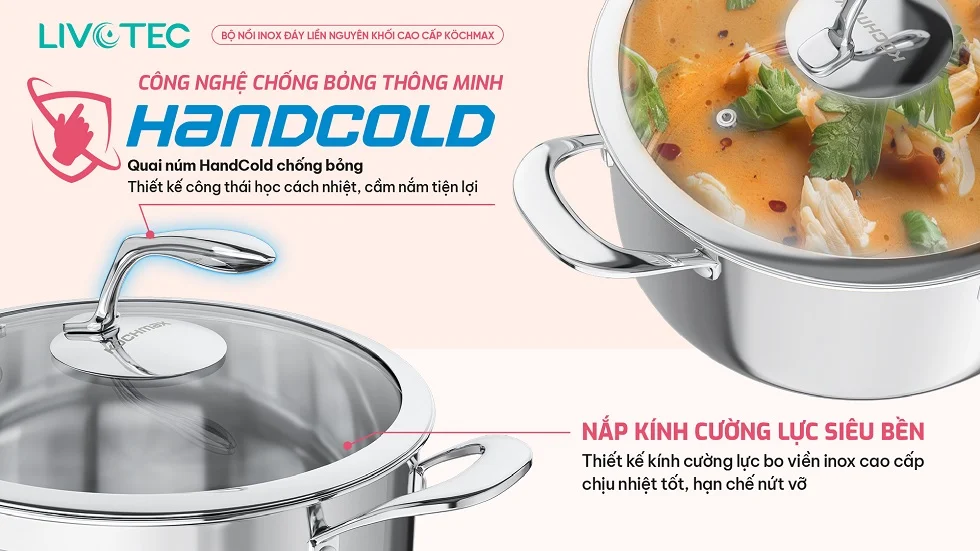 Kochmax KMC-886 tay cầm cách nhiệt chống bỏng