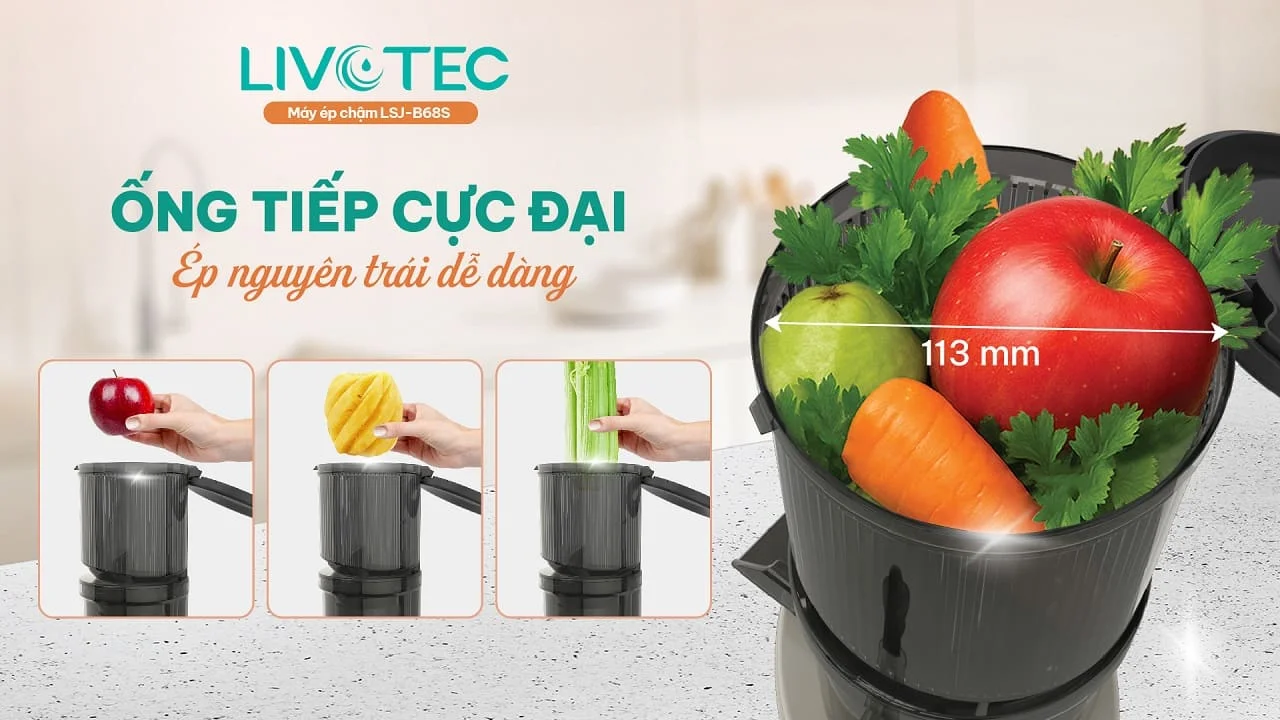 Livotec LSJ-B68S ống tiếp cực đại