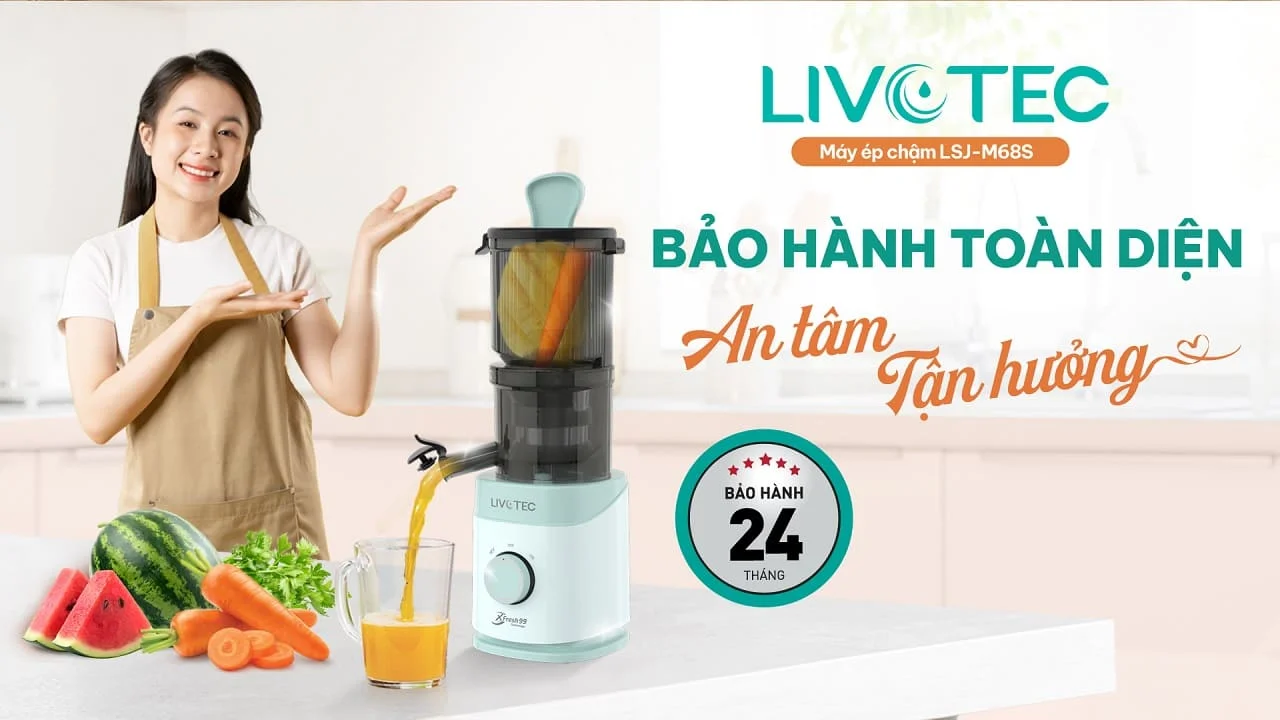 LSJ-M68S bảo hành chính hãng lên tới 24 tháng
