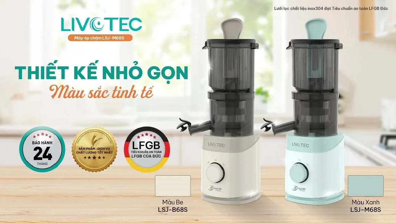 Livotec LSJ M68s có thiết kế hiện đại