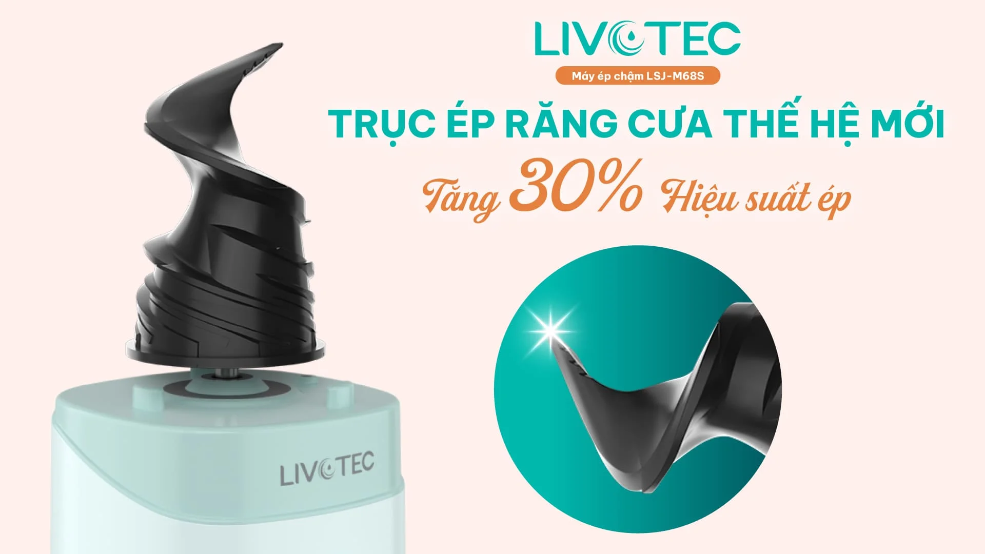 Trục ép răng cưa thế hệ mới