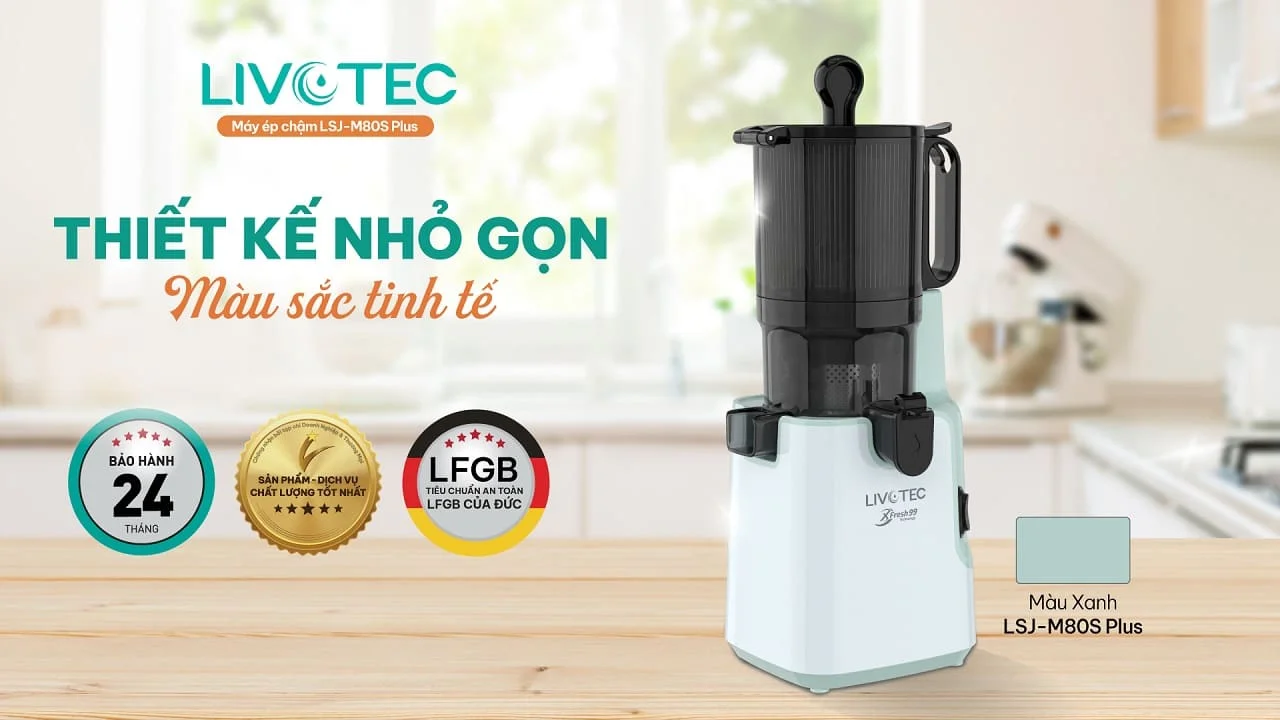Livotec LSJ-M80S Plus thiết kế nhỏ gọn, linh hoạt