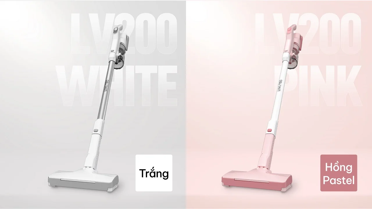 Máy hút bụi cầm tay Livotec LV-200 với 2 màu trẻ trung