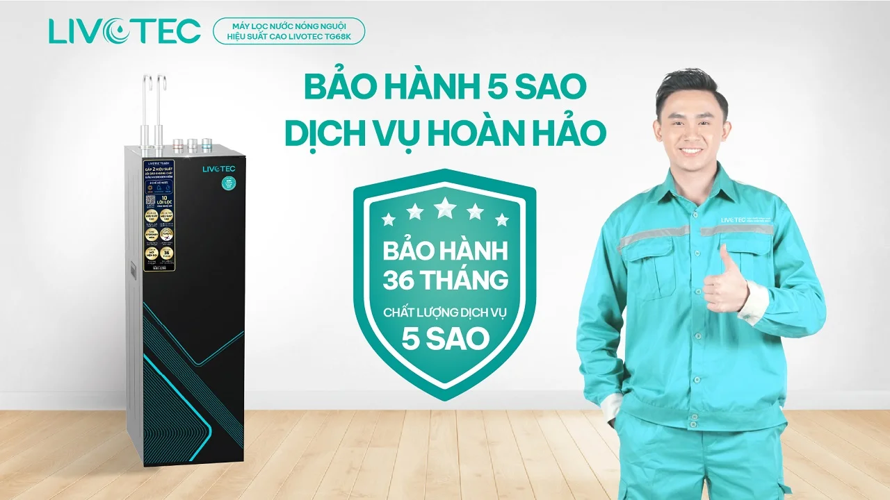 Livotec TG68K bảo hành chính hãng 3 năm