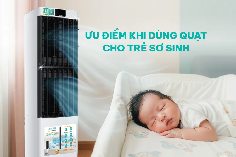 Ưu điểm của việc sử dụng điều hòa cho trẻ sơ sinh