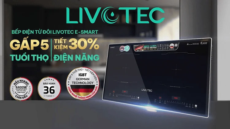 Bếp từ Livotec chất lượng cao