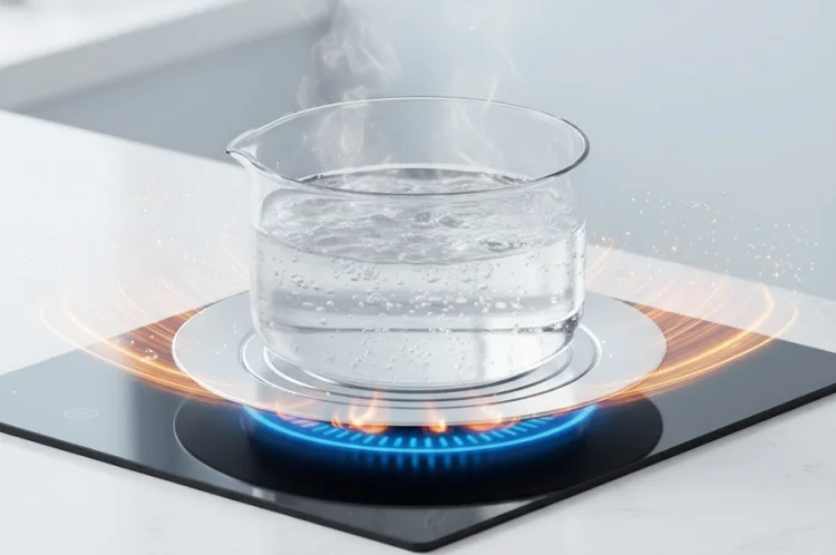 Dùng đĩa chuyển nhiệt cho nồi không từ
