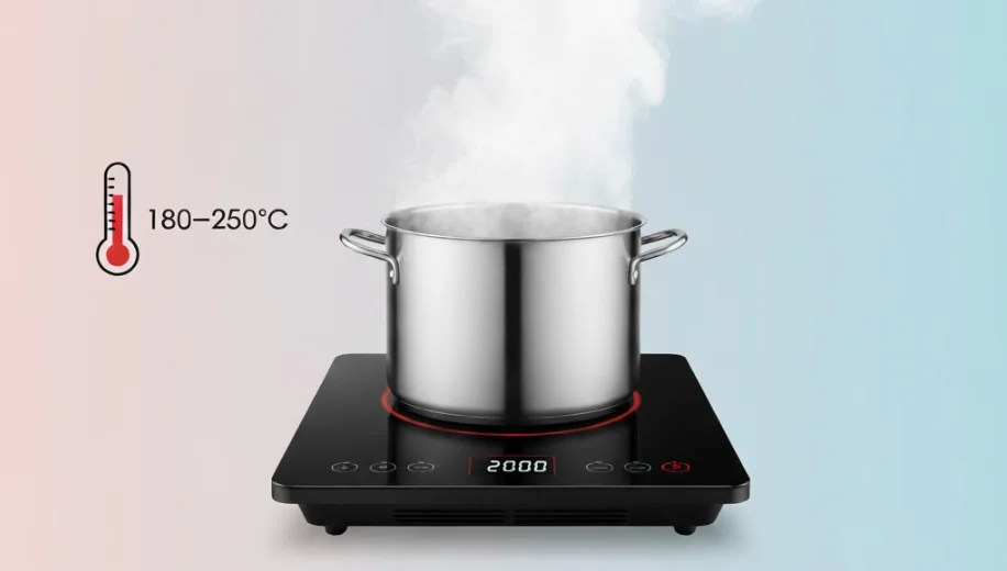 2000W bằng bao nhiêu độ C?