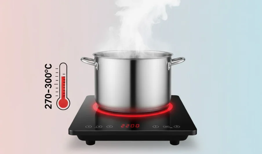 2200W bằng bao nhiêu độ C?