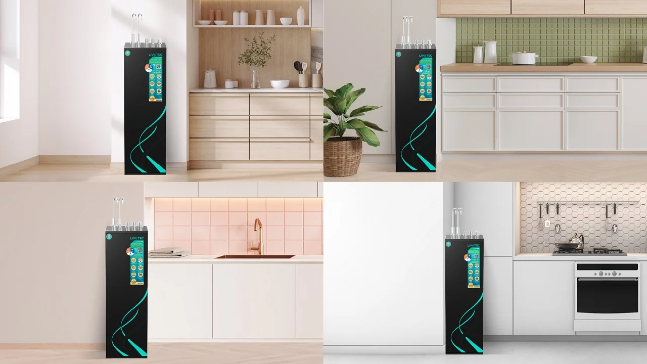 Máy lọc nước nóng lạnh Livotec 668 phù hợp không gian của mọi gia đình