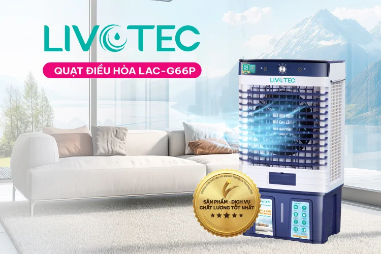 Quạt điều hòa Livotec LAC-G66P