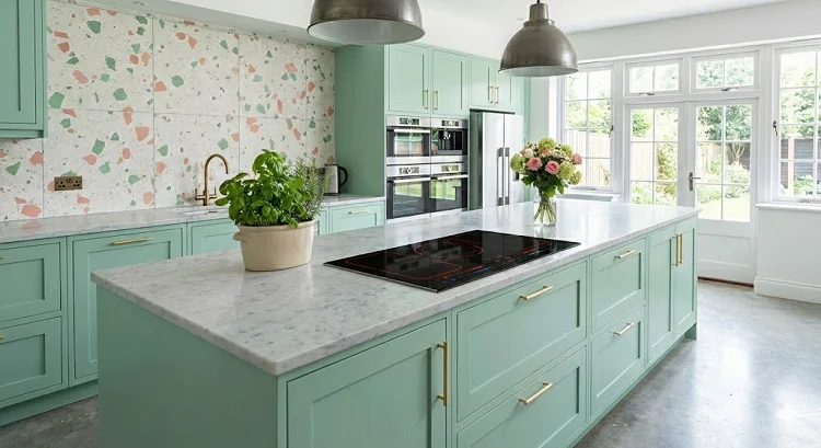 Bếp từ 3 vùng chữ nhật 72 x 52 cm