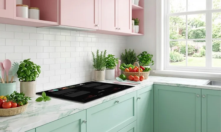 Bếp từ đôi tiêu chuẩn 73 x 43 cm