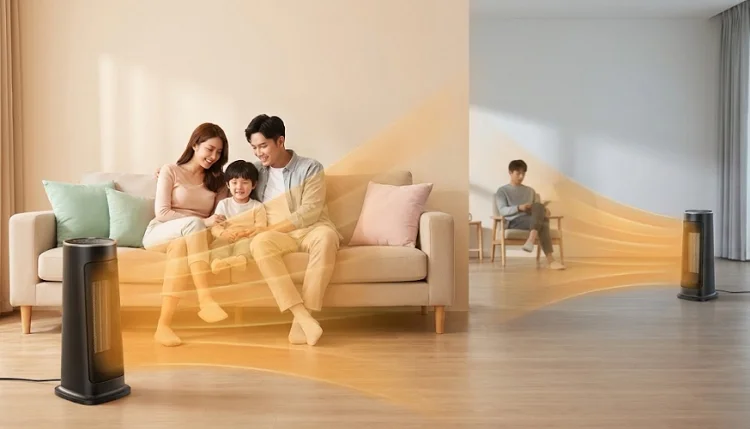 Ưu điểm máy sưởi gốm