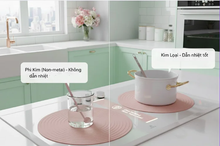 Tác dụng của miếng lót lên các thành phần kim loại và phi kim
