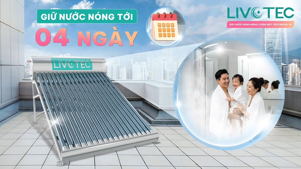 Livotec GBO58-18 công nghệ Super Stainless